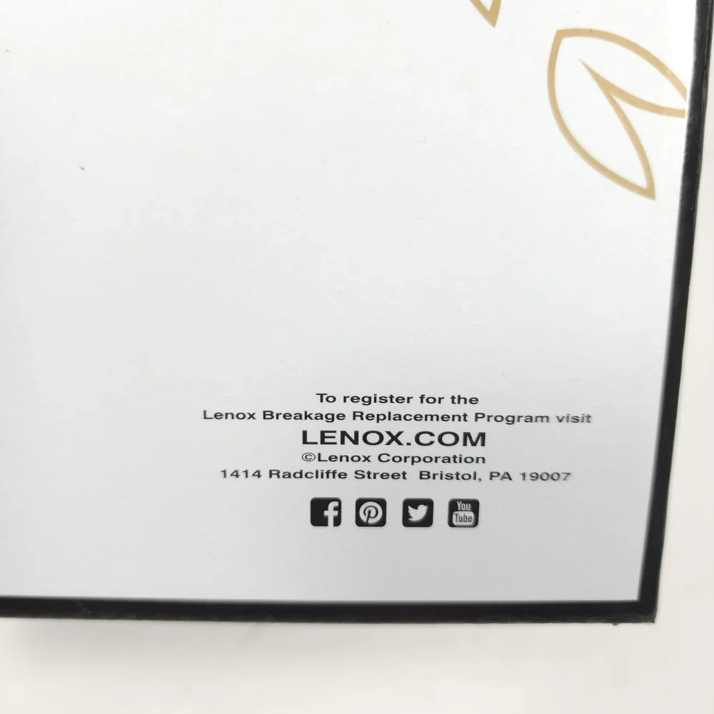 Lenox pearlescent amber